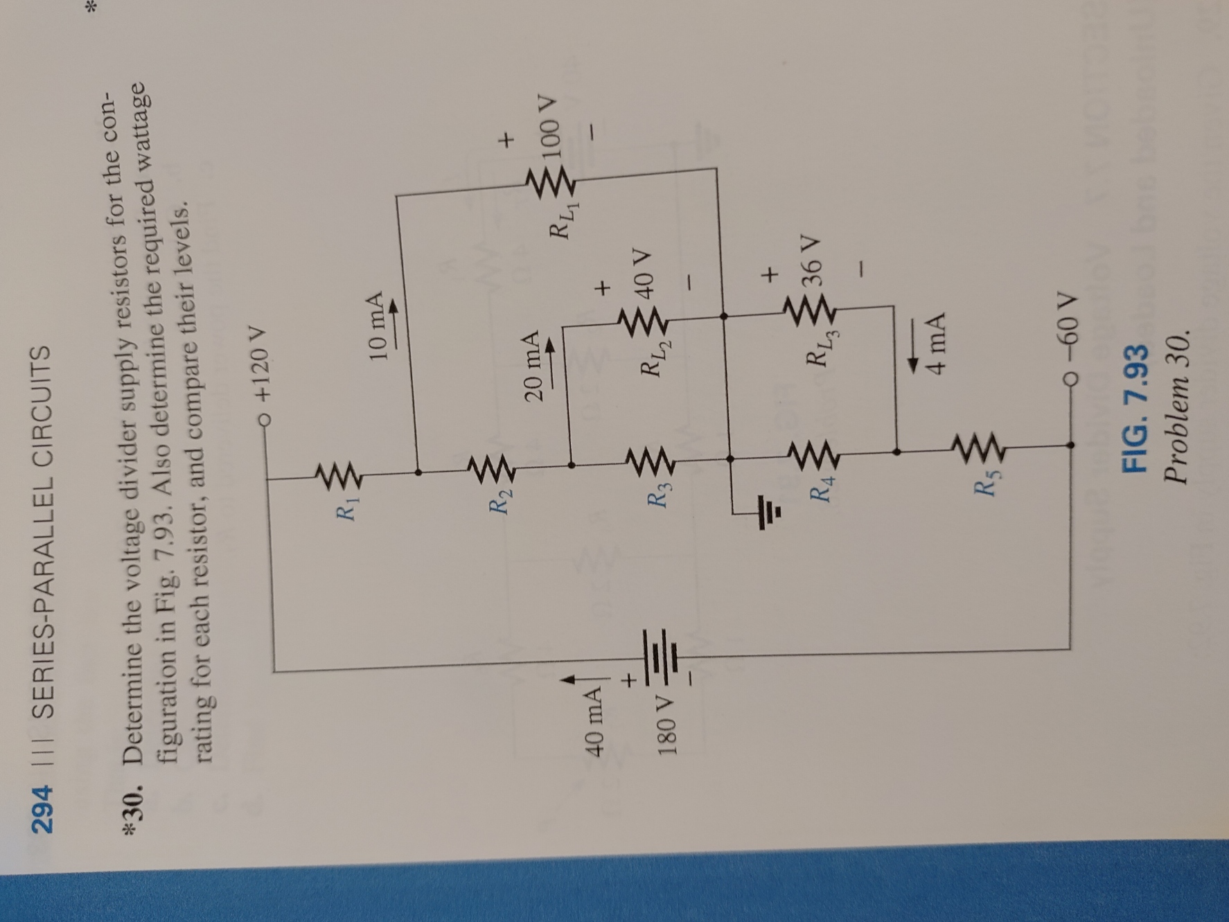 Answered: . Determine The Voltage Divider Supply… | Bartleby