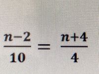 n-2
n+4
10
4
