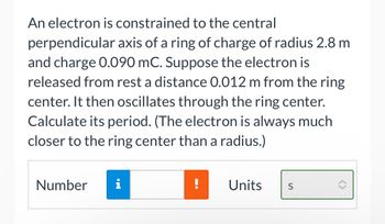 Answered: An electron is constrained to the… | bartleby