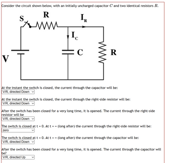 Answered: Consider The Circuit Shown Below, With… | Bartleby