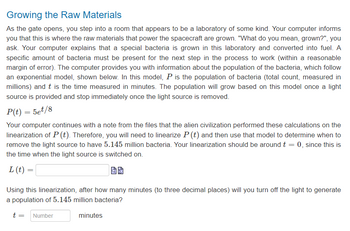 Answered: Growing the Raw Materials As the gate… | bartleby