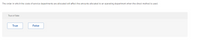 The order in which the costs of service departments are allocated will affect the amounts allocated to an operating department when the direct method is used.
True or False
True
False
