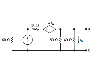 Answered: Determine The Thevenin Equivalent With… | Bartleby