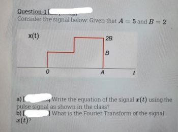 Answered: Question-1 Consider The Signal Below:… | Bartleby