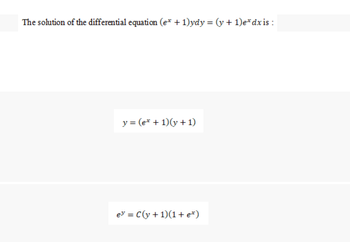 Answered: The Solution Of The Differential… | Bartleby