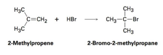 line structure for 2 methylpropane