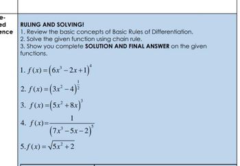 Answered E Ed Ence Ruling And Solving 1 Bartleby