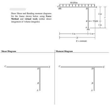 Answered: Draw Shear And Bending Moment Diagrams… | Bartleby