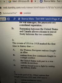 Answered: The Events Of 1914 To 1918 Marked The… | Bartleby