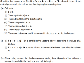 Answered: Utually-perpendicular Unit Vectors… | Bartleby