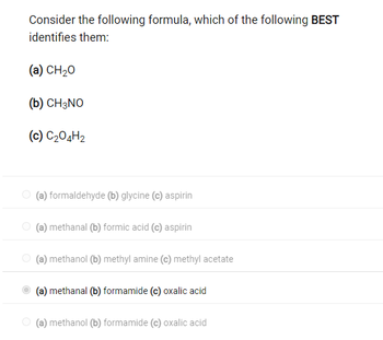 Answered: Consider the following formula, which… | bartleby