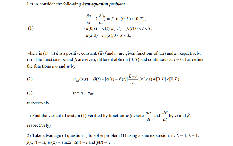 Norm of E k (left) and e k (right) for the heat equation with