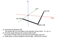 Answered: A) Calculate The Distance AB The… | Bartleby