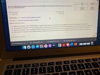 Data on the weights (Ib) of the contents of cans of diet soda versus the contents of cans of the regular version of the soda is summarized to the
right. Use a 0.05 significance level.
Diet
Regular
H2
21
21
0.79292 Ib
0.80886 lb
0.00441 lb
0.00754 Ib
O C. Ho: H1 #H2
H: H1 <H2
O D. Ho: H1 =H2
H: H <H2
The test statistic, t, is. (Round to two decimal places as needed.)
The P-value is . (Round to three decimal places as needed.)
State the conclusion for the test.
O A. Reject the null hypothesis. There is sufficient evidence to support the claim that the cans of diet soda have mean weights that are lower than the mean weight for the regular soda
O B. Fail to reject the null hypothesis. There is not sufficient evidence to support the claim that the cans of diet soda have mean weights that are lower than the mean weight for the regular soda.
O C. Reject the null hypothesis. There is not sufficient evidence to support the claim that the cans of diet soda have mean weights that are lower than the mean weight for the regular soda
O D. Fail to reject the null hypothesis. There is sufficient evidence to support the claim that the cans of diet soda have mean weights that are lower than the mean weight for the regular soda
Click to select your answer(s).
Show All
A SamplePPTforP.-pptx
a Persuasive Spe.docx
a Persuasive Spee.doc
PersuasiveSpch.doc
W
la
étv
P
MacBook Air
FIU
F10
F9
44
F7
000
000 FA
F6
F5
F3
esc
F1
F2
&
@
#
$
%
8
9
6
2
3
4
P
