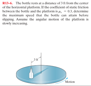 Answered R13 6. The bottle rests at a distance bartleby