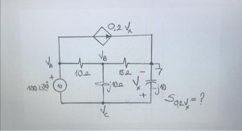 Answered: V₂ 100 130 10.0 A 92 V VB V₂ 50 10.02 H… | bartleby