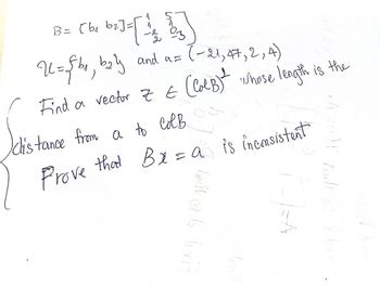 Answered: B]= [13] -2 B= (b₁ B₂]=[ U=√fb₁ B₂ly… | Bartleby