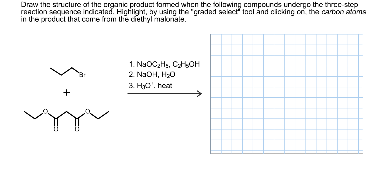 Answered Draw the structure of the organic… bartleby