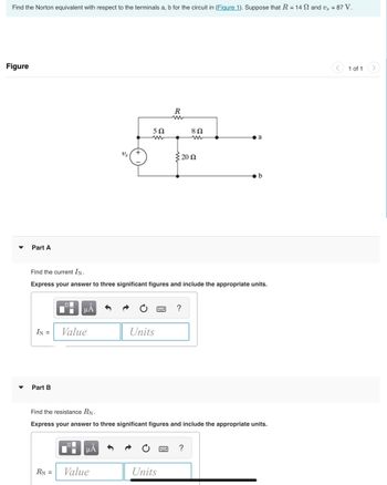 Answered: Find The Norton Equivalent With Respect… | Bartleby