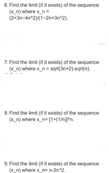 Answered 6 Find The Limit If It Exists Of The Bartleby 2178