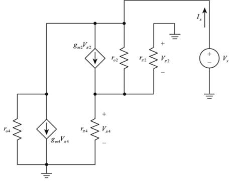 Microelectronics: Circuit Analysis and Design, Chapter 11, Problem 11.70P , additional homework tip  2