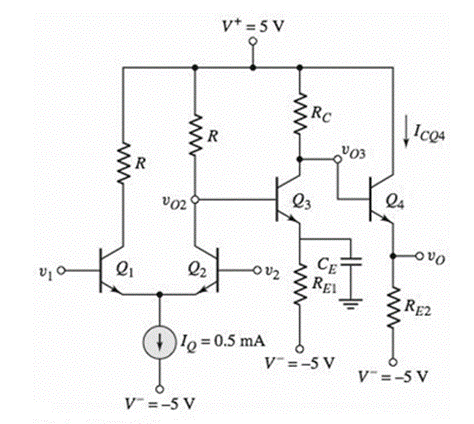 Microelectronics Circuit Analysis and Design, Chapter 11, Problem 11.90P , additional homework tip  1
