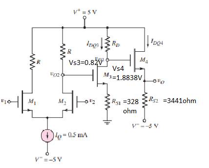 Microelectronics: Circuit Analysis and Design, Chapter 11, Problem D11.105DP , additional homework tip  3