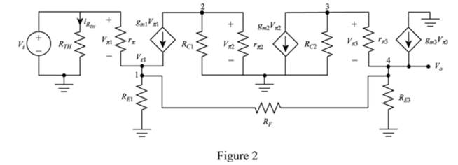 Microelectronics: Circuit Analysis and Design, Chapter 12, Problem 12.37P , additional homework tip  3