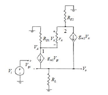 Microelectronics: Circuit Analysis and Design, Chapter 12, Problem 12.40P , additional homework tip  3