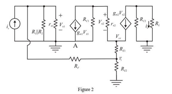 Microelectronics: Circuit Analysis and Design, Chapter 12, Problem 12.53P , additional homework tip  2