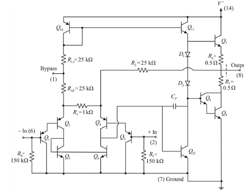 Microelectronics: Circuit Analysis and Design, Chapter 15, Problem 15.68P , additional homework tip  1