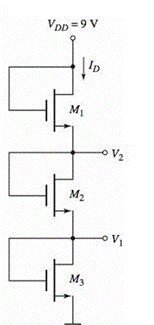 Microelectronics: Circuit Analysis and Design, Chapter 3, Problem 3.47P , additional homework tip  3