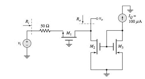 Microelectronics Circuit Analysis and Design, Chapter 4, Problem 4.66P , additional homework tip  1