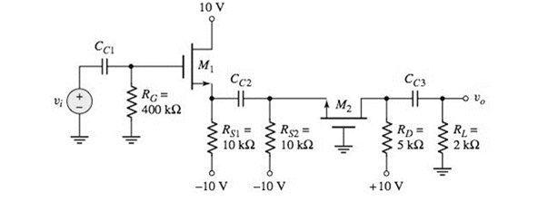 Microelectronics: Circuit Analysis and Design, Chapter 4, Problem 4.71P , additional homework tip  1