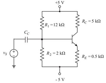 Microelectronics Circuit Analysis and Design, Chapter 5, Problem 5.55P , additional homework tip  1