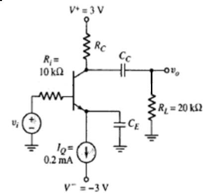 Microelectronics: Circuit Analysis and Design, Chapter 7, Problem 7.32P , additional homework tip  1