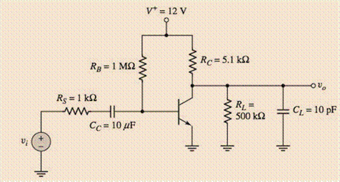 MICROELECT. CIRCUIT ANALYSIS&DESIGN (LL), Chapter 7, Problem 7.40P , additional homework tip  6