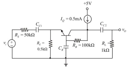 Microelectronics: Circuit Analysis and Design, Chapter 7, Problem 7.70P , additional homework tip  1
