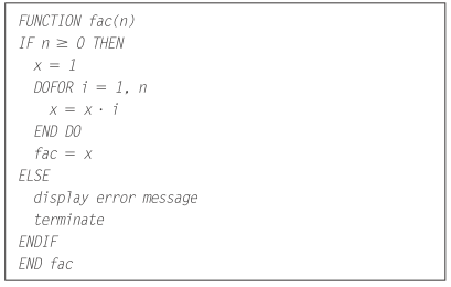 Chapter 2, Problem 25P, The pseudocode in Fig. P2.25 computes the factorial. Express this algorithm as a well-structured 