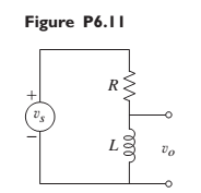 Chapter 6, Problem 6.11P, Obtain the model of the voltage vo , given the supply voltage vs , for the circuit shown in Figure 