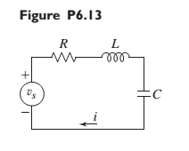 Chapter 6, Problem 6.13P, Obtain the model of the current i, given the supply voltage vs , for the circuit shown in Figure 