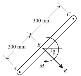 Chapter 3.3, Problem 62P, The force P has a magnitude of 250 N and is applied at the end C of a 500-mm rod AC attached to a 
