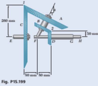 Chapter 15.6, Problem 15.199P, In the planetary gear system shown, gears A and B are rigidly connected to each other and rotate as 