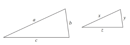 Chapter 1.2, Problem 71PE, Proportions are used in geometry with similar triangles. If two triangles are similar, then the , example  1