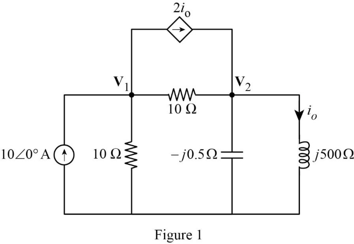 FUND.OF ELECTRIC CIRCUITS(LL)-W/CONNECT, Chapter 10, Problem 12P 