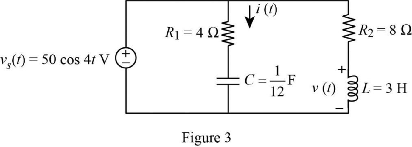 Fundamentals of Electric Circuits, Chapter 9, Problem 38P , additional homework tip  3