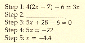 Algebra 1, Chapter 2.5, Problem 65STP 