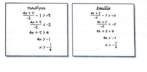 Algebra 2, Chapter 1.5, Problem 45HP 