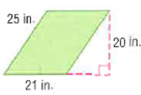 Glencoe Geometry Student Edition C2014, Chapter 11, Problem 1MCQ 