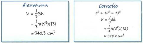 Geometry, Student Edition, Chapter 12.5, Problem 37HP , additional homework tip  2